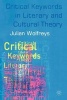 Critical Keywords in Literary and Cultural Theory (Paperback, New) - Julian Wolfreys Photo