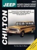 Jeep Wagoneer, Commando, Cherokee 1957-83 Repair Manual (Paperback) - Chilton Automotive Books Photo