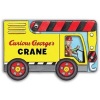 Curious George's Crane (Mini Movers Shaped Board Books) (Board book) - H A Rey Photo