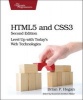 HTML5 and CSS3 - Level Up with Today's Web Technologies (Paperback, 2nd) - Brian Hogan Photo