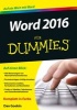 Word 2016 Fur Dummies (German, Paperback) - Sandra Geisler Photo