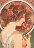 Carnet Blanc, Affiche Mucha, La Primevere (French, Paperback) - Alphonse Mucha Photo