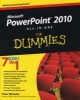 PowerPoint 2010 All-in-One For Dummies (Paperback) - Peter Weverka Photo