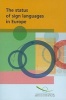 Coe Status of Sign Languages in Eur (Paperback) -  Photo