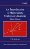 An Introduction to Multivariate Statistical Analysis (Hardcover, 3rd Revised edition) - TW Anderson Photo