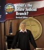 What's the State Judicial Branch? (Paperback) - Nancy Harris Photo