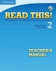 Read This! Level 2 Teacher's Manual with Audio CD, Level 2 - Fascinating Stories from the Content Areas (Paperback) - Daphne Mackey Photo