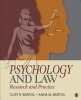 Psychology and Law - Research and Practice (Paperback) - Curt R Bartol Photo