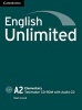 English Unlimited Elementary Testmaker CD-ROM and Audio CD, A2 elementary (CD) - Mark Lloyd Photo