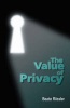 The Value of Privacy (Hardcover, English) - Beate Rossler Photo