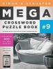 Simon & Schuster Mega Crossword Puzzle Book #9 (Paperback, Original) - John M Samson Photo