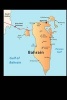 Map of Bahrain Journal - 150 Page Lined Notebook/Diary (Paperback) - Cool Image Photo