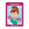 Mudpuppy Pretty Princess Pixel Pictures (Spiral bound) - Julia Rothman Photo