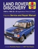 Land Rover Discovery Petrol and Diesel Owners Workshop Manual (Paperback) - Anon Photo