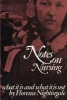 Notes on Nursing - What it is and What it is Not (Paperback, New impression) - Florence Nightingale Photo