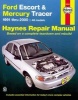 Ford Escort & Mercury Tracer Automotive Repair Manual - 91-02 (Paperback) - JJ Haynes Photo