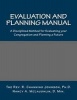 Evaluation and Planning Manual - A Disciplined Method for Evaluating Your Congregation and Planning a Future (Paperback) - Dr Nancy a McLaughlin Photo