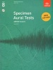 Specimen Aural Tests, Grade 8, with 2 CDs - From 2011 (Paperback, New edition) -  Photo