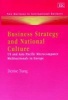 Business Strategy and National Culture - US and Asia Pacific Microcomputer Multinationals in Europe (Hardcover) - Denise Tsang Photo