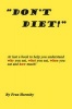 Don't Diet (Paperback) - Fran Hornsby Photo