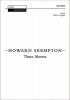 Three Motets - Vocal Score (Sheet music) - Howard Skempton Photo