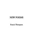 New Poems (Hardcover) - Francis Thompson Photo