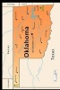 Map of Oklahoma Journal - 150 Page Lined Notebook/Diary (Paperback) - Cool Image Photo