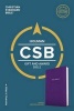 CSB Gift & Award Bible, Purple (Leather / fine binding) - Holman Bible Staff Photo