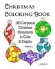 Christmas Coloring Book - 180 Gorgeous Christmas Ornaments to Color & Display - Volume 2 (Paperback) - Aisling DArt Photo