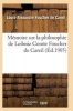 Memoire Sur La Philosophie de Leibniz (French, Paperback) - Louis Alexandre Foucher De Careil Photo