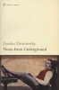 Notes from the Underground (Paperback, Reissue) - Fyodor Dostoevsky Photo