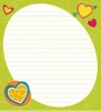 Bright Hearts Notepad (Hardcover) - Carson Dellosa Publishing Photo