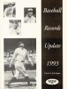 Baseball Records Update 1993 (Paperback) - Lyle Spatz Photo