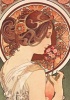 Carnet Ligne Affiche Mucha, La Primevere (French, Paperback) - Alphonse Mucha Photo