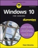 Windows 10 for Seniors For Dummies (Paperback, 2nd Revised edition) - Peter Weverka Photo