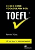 Check Your Vocabulary for TOEFL (Paperback) - Rawdon Wyatt Photo