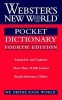 Webster's New World Pocket Dictionary, Fourth Edition (Paperback) - Editors Of Websters New World College Dictionaries Photo