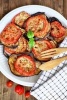 Baked Eggplant with Tomatoes Journal - 150 Page Lined Notebook/Diary (Paperback) - Cool Image Photo