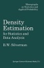 Density Estimation for Statistics and Data Analysis (Hardcover, Softcover Repri) - Bernard W Silverman Photo