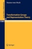 Transformation Groups and Representation Theory (Paperback) - T tom Dieck Photo