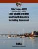 Tide Tables 2017 - East Coast of North and South America Including Greenland (Paperback) - National Oce Atmospheric Administration Photo