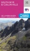 South Skye & Cuillin Hills (Sheet map, folded, February 2016 ed) - Ordnance Survey Photo