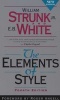 The Elements of Style (Paperback, 4 Revised ed of US ed) - William I Strunk Photo