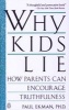 Ekman Paul : Why Kids Lie (Paperback) - Paul Ekman Photo