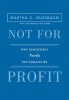 Not for Profit - Why Democracy Needs the Humanities (Paperback, Revised & Updated ed) - Martha C Nussbaum Photo