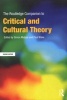 The Routledge Companion to Critical and Cultural Theory (Paperback, 2nd Revised edition) - Paul Wake Photo