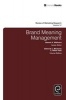 Brand Meaning Management (Hardcover) - Naresh K Malhotra Photo