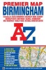 Birmingham Premier Map (Sheet map, folded, 15th edition) - Geographers A Z Map Company Photo