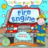 Fire Engine Sticker Playbook (Spiral bound) - Belinda Gallagher Photo