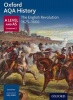 Oxford AQA History for A Level: The English Revolution 1625-1660 (Paperback) - J Daniels Photo